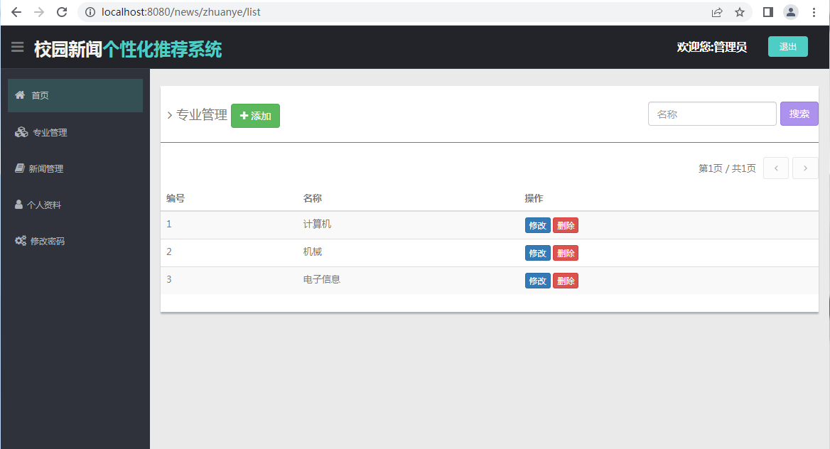 基于SSM+Mysql实现校园个性化新闻推荐系统源码【java毕业设计】_C50487